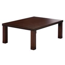 こたつ テーブル 長方形 日本製 楢天然木国産折れ脚こたつ ローリエ 105×75cm YT787_画像3