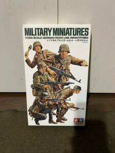 【1/35】タミヤ ドイツ軍 歩兵 アタックチームセット 未使用品 プラモデル フィギュア