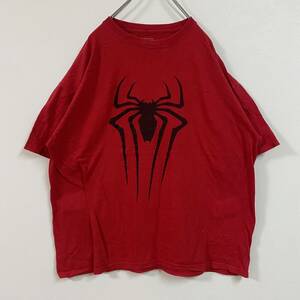 USA 古着 メキシコ製 アメカジ MARVEL スパイダーマン Ｔシャツ d608