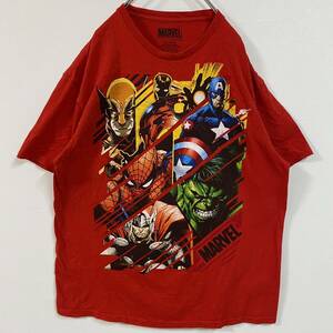 USA 古着 アメカジ MARVEL オールスター Ｔシャツ d635