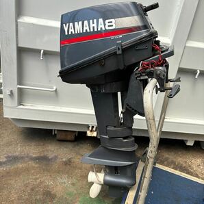 直接引取り 東大阪市 小型船舶用船外機 YAMAHA 8CM 6G1 現状渡し の画像5