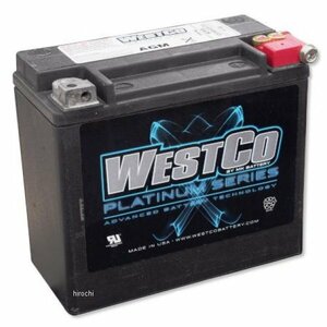 WCP20L ウエストコ WESTCO バッテリー Platinum 12V/18Ah YTX20L-BS、YB18L-A互換品