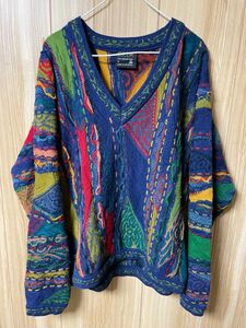 【美品】COOGI クージー　 セーター　 ニットセーター ビンテージ マルチカラー