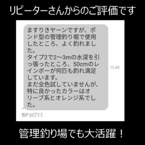 Nスペシャル系フライ・マテリアル 5色セット フライフィッシング マラブー 中禅寺湖 阿寒湖 湯ノ湖 丸沼 芦ノ湖 エリアトラウト 管理釣り場の画像7