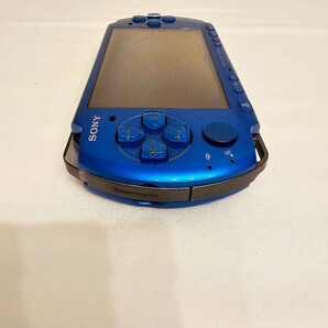 SONY PSP-3000VB バイブラントブルー 動作確認済み バッテリーパック、ACアダプター付属 送料無料！ プレイステーションポータブルの画像5