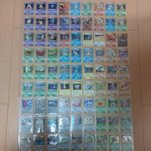 【美品】1円〜81枚セット ポケモンカード 旧裏 旧裏面 151 御三家 リザードン ひかるミュウ pokemon old back top condition Charizard Mewの画像1