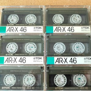 TDK AR-X 美品 カード片面未記入 カセットテープの画像3