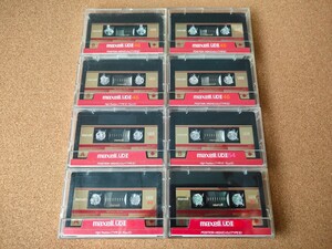 maxell UDⅡ cassette tape 