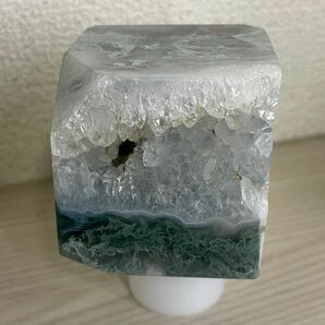モスアゲート キューブ 天然石 パワーストーン 天然石 鉱石 水晶