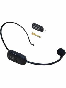 Tmei 2.4G беспроводной headset микрофон stage портативный громкоговоритель беспроводной легкий 3.5 mm стерео Mini штекер черный ( черный )