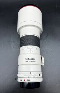 【0426】≡ SIGMA AF TELE APO 1:5.6 f=400㎜ カメラレンズ オートフォーカス シグマ カメラレンズ ケース付き