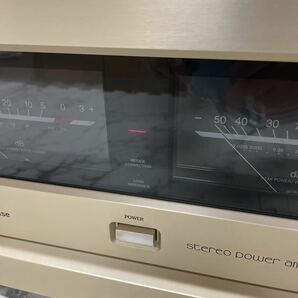 [0427]美品 完動品 Accuphase P-700 ステレオパワーアンプ アキュフェーズ パワーアンプ 元箱付きの画像3