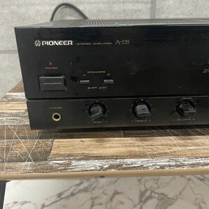 [0384]PIONEER パイオニア A-535 プリメインアンプ ステレオアンプ 通電OKの画像2