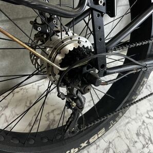 【0371】アシスト版 電動自転車 サンドバイク26 極太タイヤ SHIMANO クロスバイク ロードバイク 引き取り限定 大阪府八尾市の画像5