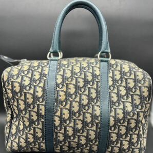 【0425】Christian Dior クリスチャン ディオール ヴィンテージ トロッター ミニボストン バッグ オールド カバン 鞄 トロッター柄 の画像3