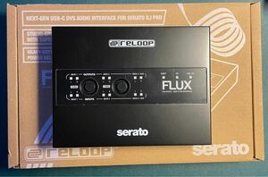 【美品】reloop FLUX 無償版Serato DJ Pro対応 6×6 IN/OUT USB-C対応DVSインターフェース 