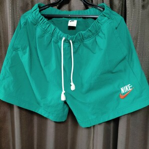 NIKE ナイキ 21SS TREND WVN SHORT ウーブン ショートパンツ L グリーン 水陸両用 水着 ハーフパンツ 緑の画像1