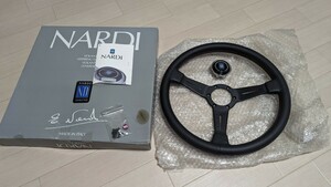 N750 ナルディ NARDI ステアリング クラシックレザー CLASSIC LEATHER SPORTS TYPE A パンチングレザー レッドステッチ