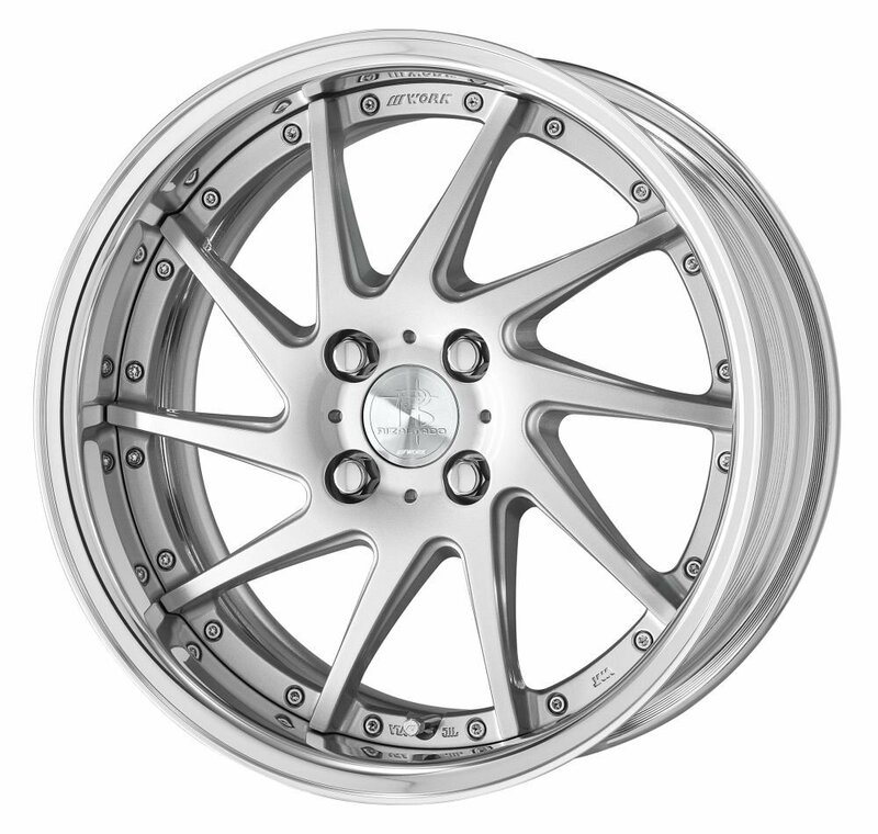 WORK リザルタード スポーク TT 16インチ&#215;7J FRリム ワーク ホイール RIZALTADO SPOKE TT 16x7J