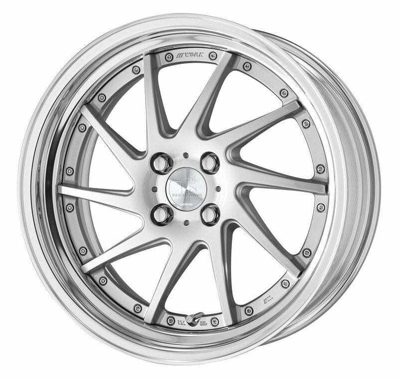 WORK リザルタード スポーク TT 17インチ&#215;8J Sリム ワーク ホイール RIZALTADO SPOKE TT 17x8J