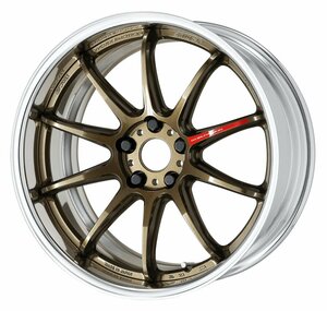 WORK エモーション ZR10 2P 19インチ×9.5J FRリム ワーク ホイール EMOTION 19x9.5J