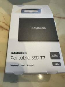 SAMSUNG portable SSD T7 極美品
