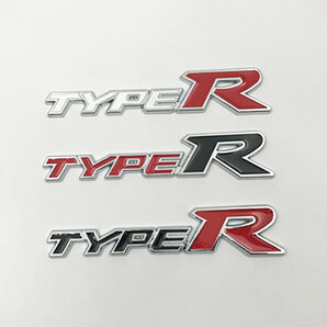 Type R （タイプR ）金属製３Dエンブレム Cタイプ 1枚の画像7