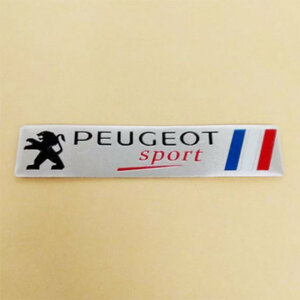 Наклейка Peugeot Peugeot Aluminum