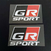 GR SPORT (GR スポーツ）ステッカー 　２枚セット_画像1