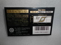 SONY METAL-XR 74　カセットテープ　74分　1巻　メタル　外パッケージ破れあり_画像2