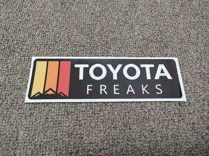  бесплатная доставка TOYOTA FREAKS Toyota freak s стикер M чёрный черный Hilux Prado RAV4