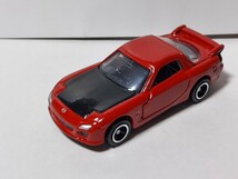 トミカスポーツカーヒストリーコレクション　 マツダRX-7 FD3S　カーボンデカール加工　自作改造カスタム_画像1