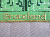 USA購入 ビンテージ ８０S ELVIS エルヴィス GRACELAND グレースランド 大判 ワッペン DEADSTOCK 新品 ロカビリー ５０S ラロッカ ROCK_画像4