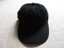 激レア ビンテージ ８０S ９０S GIANT ジャイアント 黒 ブラック コットン キャップ CAP 帽子 VINTAGE DEADSTOCK 新品 野球帽 ベースボール_画像3