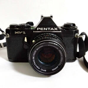 ASAHI PENTAX MV1 アサヒ ペンタックス フィルムカメラ SMC PENTAX-M 1:1.7 50mmの画像1