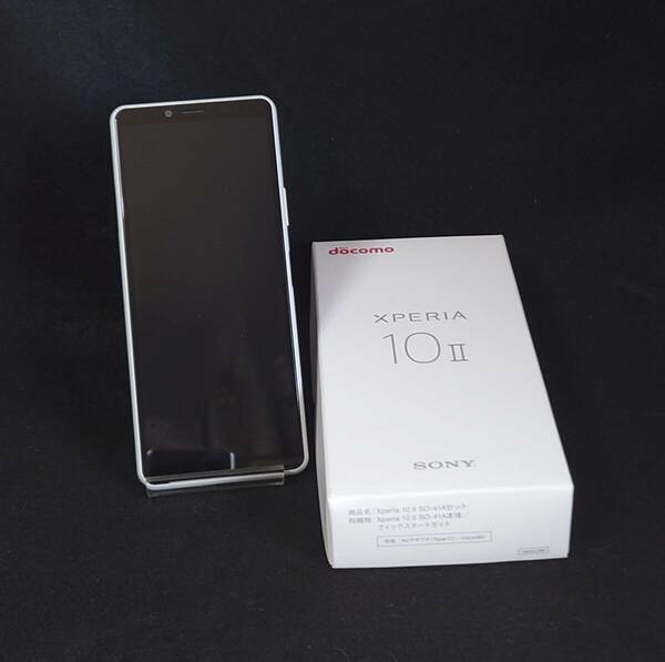 【判定○・simフリー】docomo XPERIA 10 Ⅱ / ホワイト