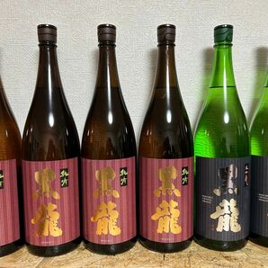 No.180 日本酒 黒龍 6本セット