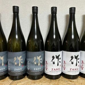 No.181 日本酒 ZAKU 作（ざく） 6本セット