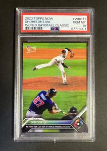 2023 Topps now World Baseball Classic 大谷翔平×トラウト PSA10 Ohtani WBC 決勝 ドジャース エンゼルス