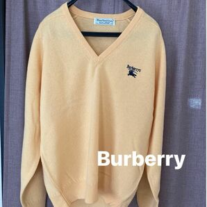 Burberry 古着　ニット　　XL