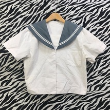 to_9064y ★定形外 配送★ 九州方面 中学 高校 夏服 半袖 指定セーラー服 サイズ LL程度　女子制服_画像1