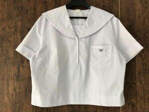 ss_0387y ★定形外 配送★ 大きいサイズ 7 (2XL) 兵庫県 県立 小野高校 夏服 半袖 指定セーラー服トンボ 製　女子制服