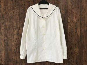 ss_0404y ★定形外 配送★ 大きいサイズ LL 九州方面 中学 高校 夏服 長袖 中間服 指定セーラー服 バーシティメイト トンボ 製　女子制服