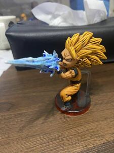 リペイント品 ドラゴンボール 超サイヤ人3 孫悟空 battle of saiyans ワールドコレクタブルフィギュア ワーコレ