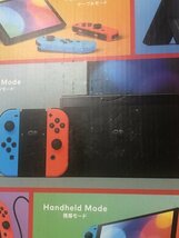 【美品】　任天堂 ニンテンドースイッチ 有機ELモデル Joy-Con(L) ネオンブルー/(R) ネオンレッド HEG-S-KABAA 動作良好品【送料無料】_画像7