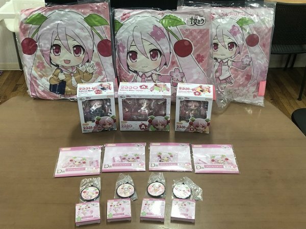 【未使用品】 初音ミク 桜ミク 一番くじ A B C D E ラストワン賞　2024 グッスマくじ　フルコンプリートセット 送料無料