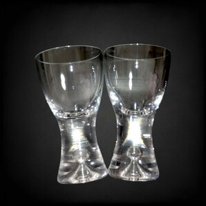 【美品】ミニグラスセット 冷酒 ワイン  ショットグラス フラワーベース ガラス クリスタルガラスの画像2