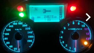 カワサキ　ZZR-1400 スピードメーター　LED 打ち替え用　LED　高輝度