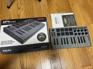 AKAI Professional MPK mini Special Edition Grey 25 key USB MIDI keyboard controller / limitated model 