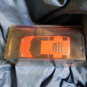 京商 オートスケールコレクション ランボルギーニ カウンタック LP400 パパイヤオレンジ ミニッツレーサーの画像2